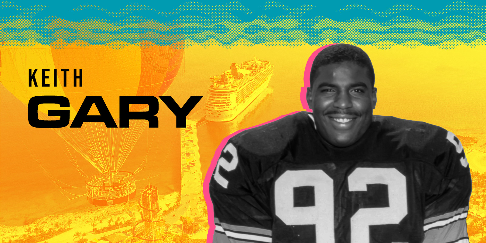 Keith Gary, Pittsburgh football legend